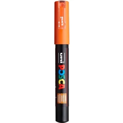 Obrázek uni ball POSCA (186715) zvýrazňovač s extra jemným kulatým hrotem, oranžový