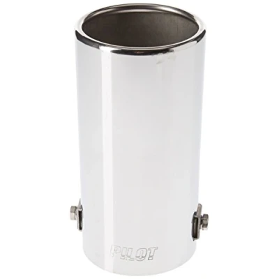 Obrázek Lampa 60054 Výfuková clona &#039;T 2 oválná&#039;, nerezová ocel, průměr 80 x 70 mm