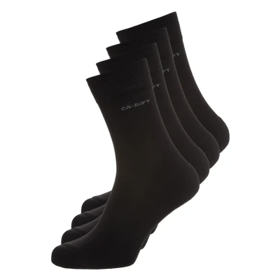 Obrázek camano Online WALK Socks Unisex 4 PACK Ponožky, Velikost: 47 49, Black