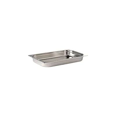 Obrázek Vogue Pánev Gastronorm 1/1, podnos z ušlechtilé oceli, hloubka: 200 mm, objem: 28 litrů, nádoba na horké a studené pokrmy, vhodná pro Bain Marie, víko k dostání samostatně, K918