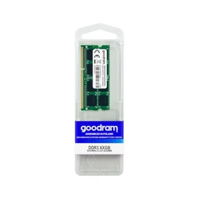 Obrázek goodram 8GB DDR3 SO DIMM Speichermodul 1600 MHz Speichermodule (8 GB, 1 x 8 DDR3, MHz, 204 pin DIMM)