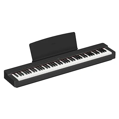 Obrázek Yamaha P 225 digitální piano, černé lehké a přenosné klavíry s klávesnicí Graded Hammer Compact 88 vyváženými klávesami 24 zvuky nástrojů