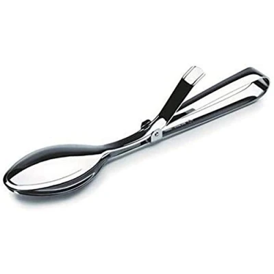 Obrázek LACOR 62353 Servierlöffel für Gürtelclip, Edelstahl, Grau, 27 x 9 5 cm
