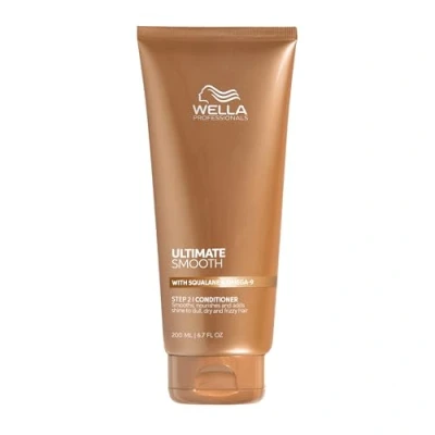 Obrázek Wella Professionals Ultimate Smooth Conditioner pečující kondicionér na vlasy se skvalanem a Omega 9 pro suché, matné vlnité (200 ml)