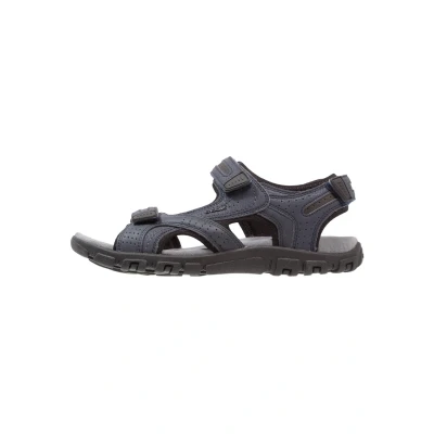 Obrázek Geox Strada Chodecké sandály, Muži, Velikost: 46, Navy/dark grey boty