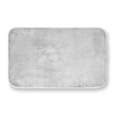 Obrázek GEMITEX Teppich MERLINO 40X70 Hellgrau ULTRASSORBENTE Polyester