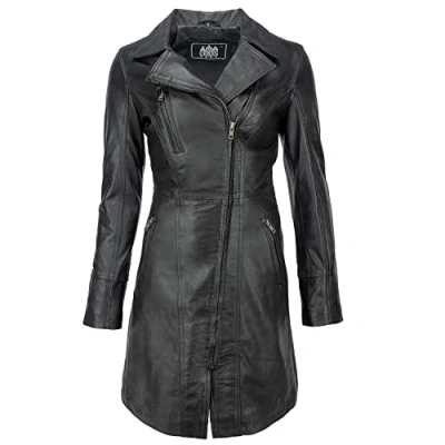 Obrázek URBAN 5884 Dámský elegantní kabát Janice 107, černý, XXL EU