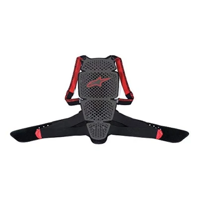 Obrázek Alpinestars Pánský chránič páteře motocyklu KR CELL (M) (balení 1 ks), šedá, černá, červená.