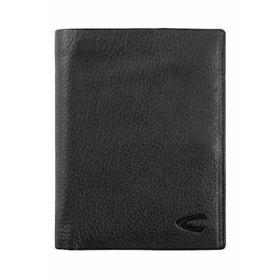 Obrázek camel active Atlanta pánská peněženka RFID na výšku kůže střední velikost, černá, 000074