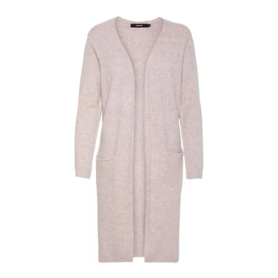 Obrázek VERO MODA Dámský pletený svetr VMDOFFY, Růžová (Woodrose detail: Melange)