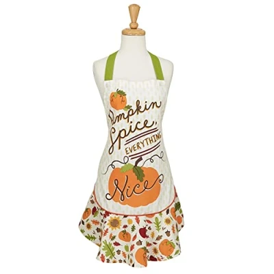 Obrázek DII Seasonal Basics Herbst &amp; Thanksgiving Kitchen Collection, bavlna, pumpkin Spice, Apron