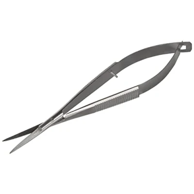 Obrázek RAYHER HOBBY 8920200 nůžky na pinzety, 11,5 cm, rovný střih, velmi jemná hrot, pro decoupage papírování, scrapbooking, šití a vyšívání, stříbrné