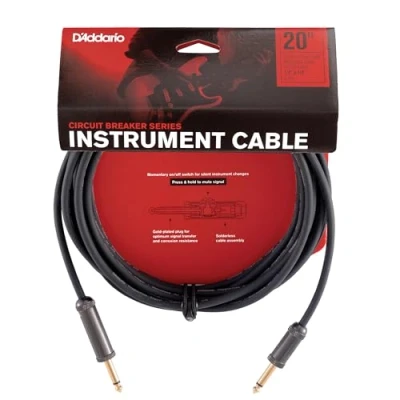 Obrázek Planet Waves PW AG 20 Custom Series Cables 6,1 m (20 stop) černé