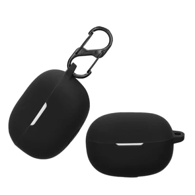 Obrázek kwmobile pouzdro kompatibilní s Xiaomi Redmi Buds 5 Pro obal na sluchátka Case TPU silikonový kryt ochranné v černé barvě