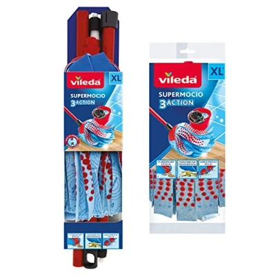 Obrázek Vileda Supermocio 3 Action XL Compact Mop mit extra Refill