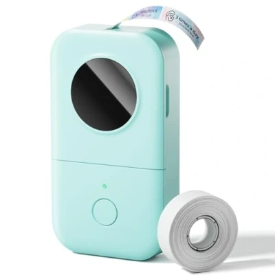 Obrázek Phomemo D30 Etikettendrucker, Mini Bluetooth Etikettiergerät Tragbarer beschriftungsgerät selbstklebend Labeldrucker, Handgerät Kabelloser Label Printer Für Zuhause, Büro, Schule