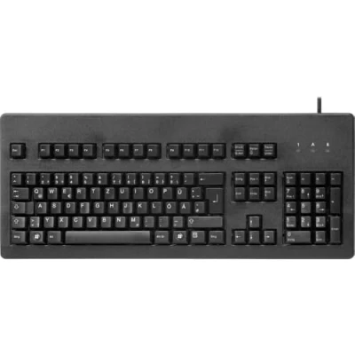 Obrázek CHERRY G80 3000, drátová mechanická klávesnice, německé rozložení (QWERTZ), USB přípojka, robustní, programovatelná tlačítka, spínače MX Black, černá