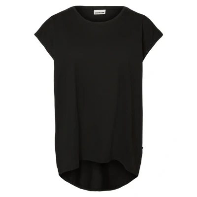 Obrázek Noisy may Dámské Nmmathilde S/S Loose Long Top FWD Noos tričko, černá (Black Black)