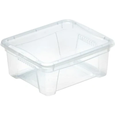 Obrázek pero úložný box s víkem Průhledná 1,9 litrů (21 x 17,5 9,5 cm)