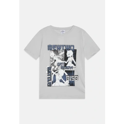 Obrázek Lindex Pokemon Triko s potiskem pro děti, Velikost: 170, Light grey