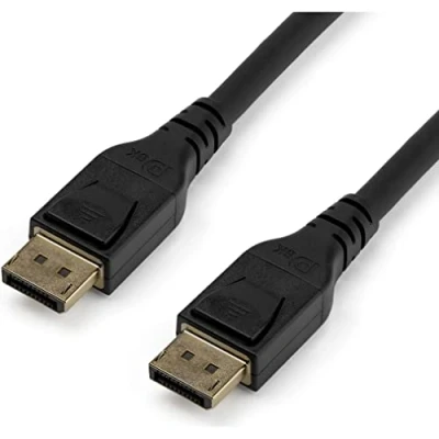 Obrázek StarTech.com 5m VESA zertifiziertes DisplayPort 1.4 Kabel 8K 60Hz HBR3 HDR Super UHD auf Monitorkabel 4K 120Hz DP Dünnes Videokabel M/M Stecker (DP14MM5M)