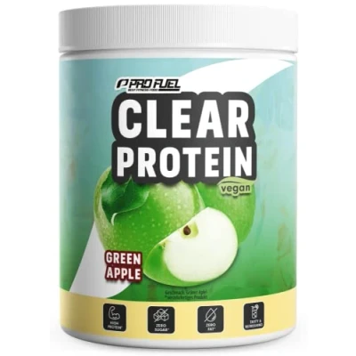 Obrázek Clear Protein Vegan 360 g GREEN APPLE neuvěřitelně lahodný a osvěžující proteinový nápoj Whey Protein/Iso alternativa s vysoce kvalitním hydrolyzátem hrachovým proteinem 56 %