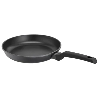 Obrázek Schulte Ufer Pánev Charisma i, pánev, hliníkový odlitek, s optickým ukazatelem smažení pro optimální teplotu, vhodné indukci, průměr 24 cm, 1638 hliník, černá