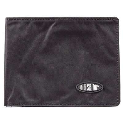 Obrázek Big Skinny Herren Portemonnaie Super Bi Fold Slim Wallet für bis zu 30 Karten XXL Schwarz