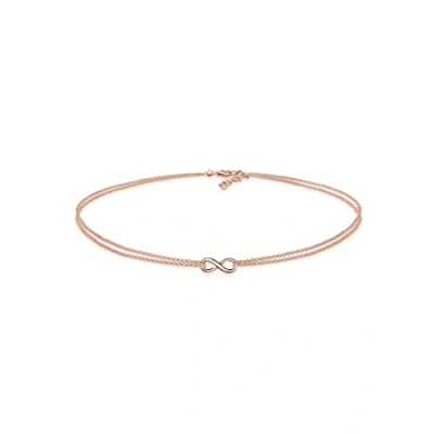 Obrázek Elli Náhrdelník dámský symbol Infinity Trend ze sterlingového stříbra 925, Stříbro