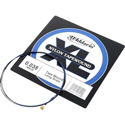 Obrázek D&#039; Addario TWB035 jednotlivá Bass struna Nylon Tape Wound dlouhé .035