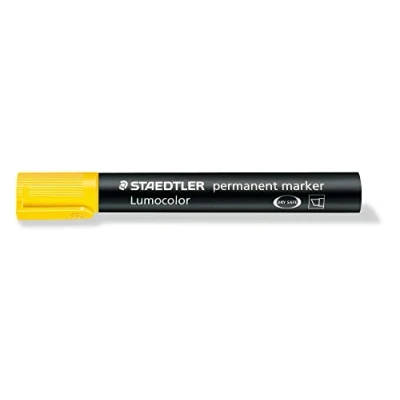 Obrázek Staedtler permanentní popisovač Lumocolor, plnitelný, Žlutá