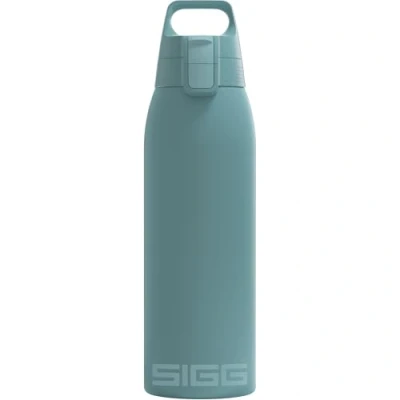 Obrázek SIGG Izolovaná láhev na pití Shield Therm One Morning Blue vhodná pro nápoje sycené oxidem uhličitým zabezpečená proti vytečení do myčky nádobí bez BPA 90% recyklovaná ušlechtilá