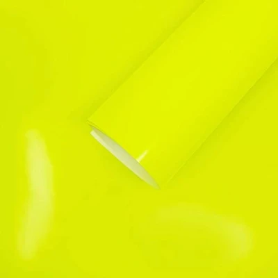 Obrázek 4R Quattroerre.it 16364 Klebefolie Film für Carwrapping, Fluogelb, 35 x 50 cm