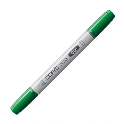 Obrázek COPIC Ciao Marker Typ G 05, Emerald Green, univerzální zvýrazňovač rozvržení, se středně širokou a štětcovou špičkou