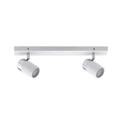 Obrázek Paulmann 66711 Bodové světlo Zyli IP44 max 2x10W GU10 bílá/chrom 230V kov 667. 11 stropní svítidlo lampa LED zářič bez žárovky