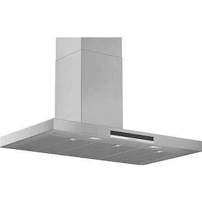 Obrázek Bosch DWB97IM50 Serie 4 Wandesse, 90 cm breit, Um &amp; Abluft, LED Beleuchtung gleichmäßige ausleuchtung, DirectSelect intuitive Bedienung, 3 Leistungs 1 Intensivstufe, Edelstahl