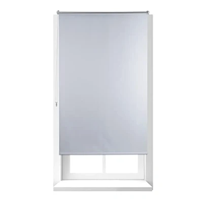 Obrázek Relaxdays Termo zatemňovací roleta, ochrana proti horku, roleta s bočním tažením, Klemmfix bez vrtání, 100 x 160, látka 96 cm, bílá