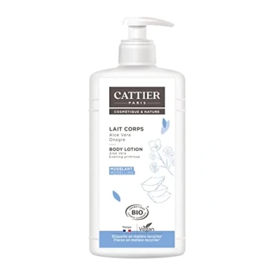 Obrázek Cattier Paříž Tělové mléko Modelant Aloe Vera Onagre Bio 500 ml