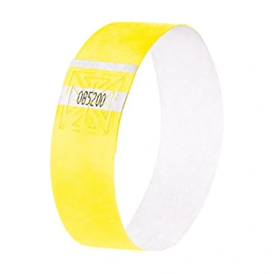 Obrázek SIGEL EB218 vstupní pásky Super Soft, 120 kusů, žluté fluorescenční, festivalové náramky