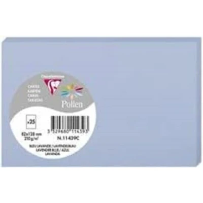 Obrázek Clairefontaine 11440C Packung mit 25 Einzelkarten Format 8,2 x 12,8 cm 210 g/m² Farbe Knospengrün