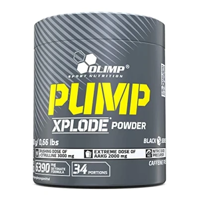 Obrázek Olimp Sport Nutrition Pump Xplode Powder, Fruit Punch, 300 g, Pre Workout Booster