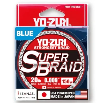 Obrázek Yo Zuri Superbraid Schwimmendes Geflecht, 137 m, Blau, 9 kg