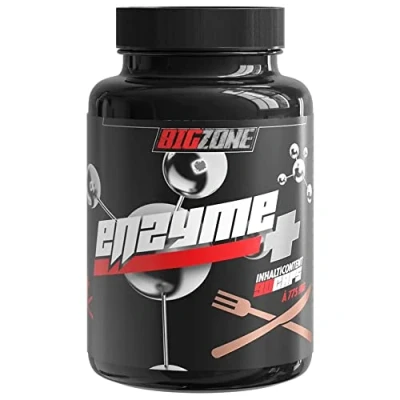 Obrázek Big Zone Enzyme+ (90 kapslí) enzymy trávení/trávicí Může zmírnit žaludek a trávicí potíže