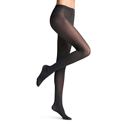 Obrázek FALKE Damen Strumpfhose Matt Deluxe 30 DEN W TI transparent einfarbig 1 Stück, Grau (Graphite 3146), L