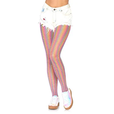 Obrázek Leg Avenue Lurex rainbow fishnet Strümpfe, 500 g