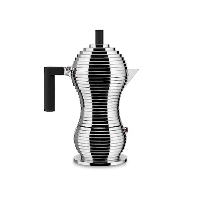 Obrázek Alessi Konvice na kávu pulcina, černá, hliník, 5,4 x 14,5 33,5 cm