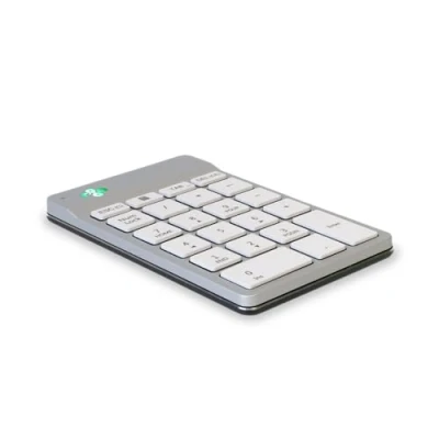Obrázek R Go Numpad Break, Mit Anti RSI Software, Bluetooth kabellos Ziffernblock, Numerische Tastatur für Computer Laptop Tablet, Weiss