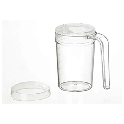 Obrázek Homecraft pohárek na pití Polykarbonát 400 ml s 2 Víček
