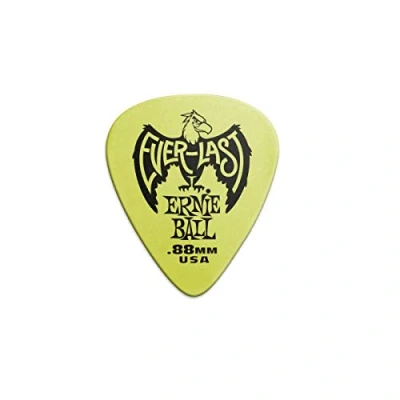 Obrázek Ernie Ball 0,88 mm Green Everlast Picks, balení 12 ks