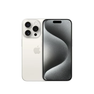 Obrázek Apple iPhone 15 Pro (128 GB) titanová bílá